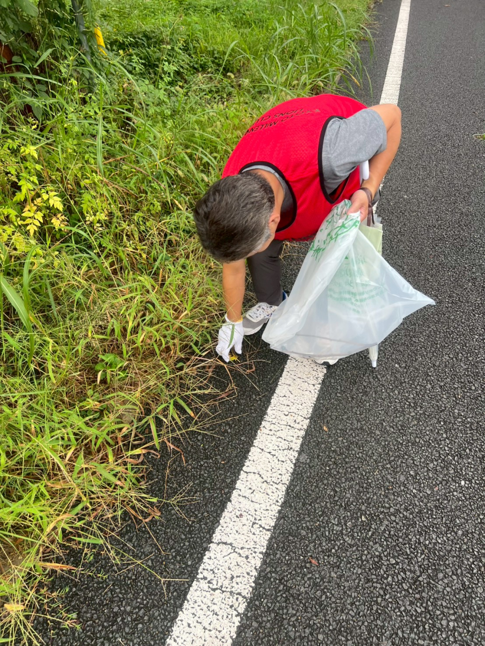京都光彩の会の方と桂川清掃＆バーベキュー大会
